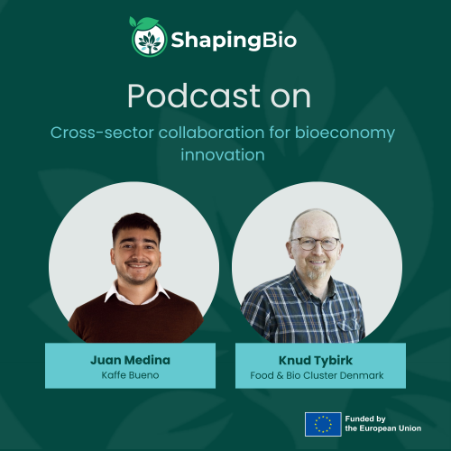 ShapingBio podcast episode on Cross-sector collaboration for bioeconomy innovation