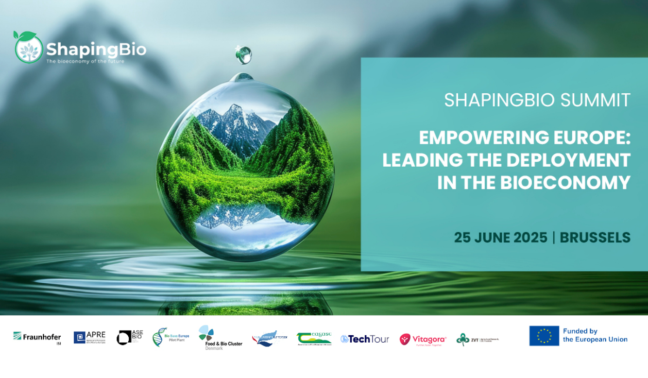 Press release: ShapingBio Summit - Empowering Europe: Leading the Deployment in the Bioeconomy