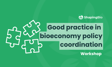 Good practice in bioeconomy policy coordination