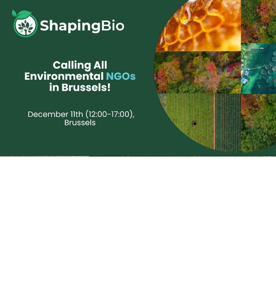 Integrating NGOs’ needs in bioeconomy policy and governance in EU 